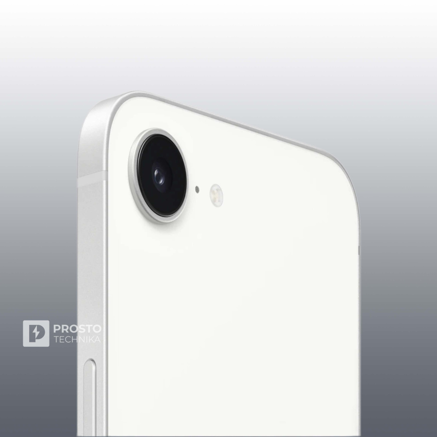 Смартфон Apple iPhone 16e 128 ГБ, Dual nano SIM + eSIM, White